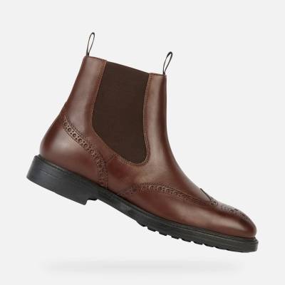 Geox Кафяви мъжки високи обувки Geox Tiberio Geox | Kafyav | МЪЖЕ | 41