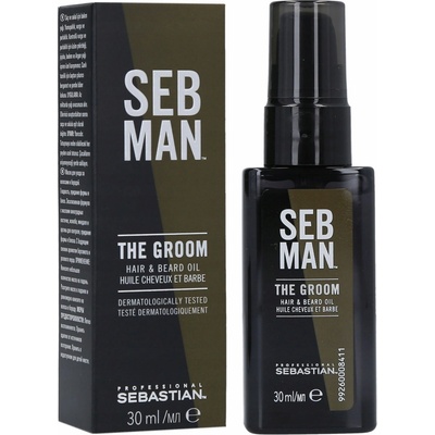 Sebastian Professional Sebman The Groom olej na vousy a bradu 30 ml – Zboží Dáma