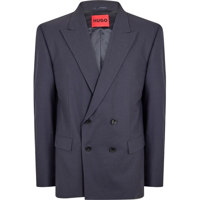 Hugo Сако Hugo Men's Henry244F1X Blazer - Dark Blue