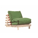 PUFRELAX Фотьойл, разтегателен шезлонг, дърво, текстил (puf-fm-fbs-pt-cru) - topmall