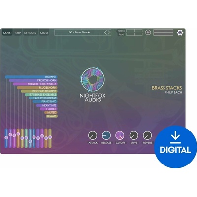 Nightfox Audio Brass Stacks (Digitálny produkt)