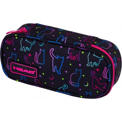 HEAD Овален несесер Head - Котки в тъмното (AS503024036)