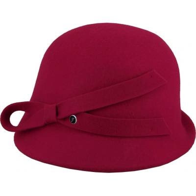 Fléchet dámský plstěný klobouk cloche červený
