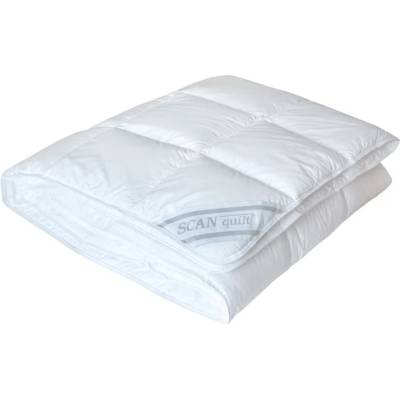 SCAN QUILT Letný paplón EXCLUSIVE SATÉN LIGHT s Aloe vera 150 g/m² Bavlna 140x200