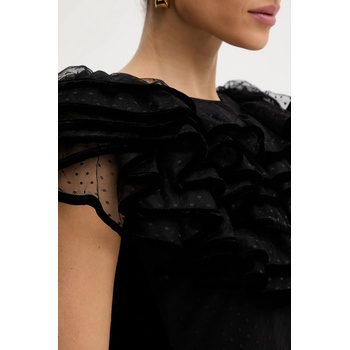 TWINSET Рокля с коприна Twinset в черно 252TS2070 (252TS2070)