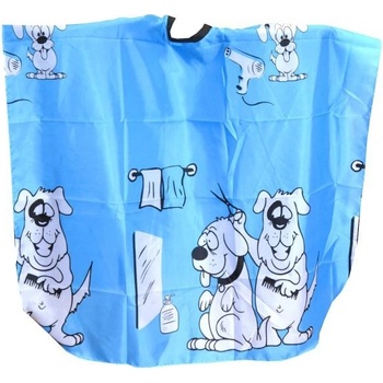 Fox Collection Basic Dětská kadeřnická pláštěnka modrá