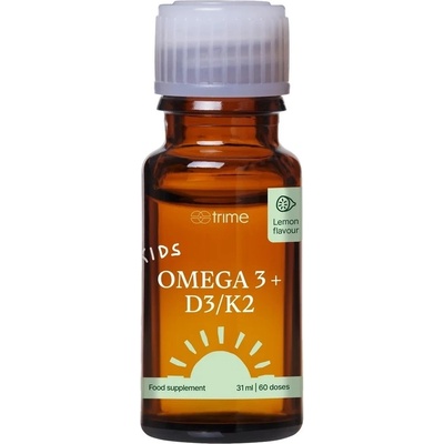 Trime Kids Omega 3 + D3/K2 citronová příchuť 60 dávek