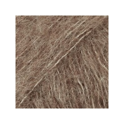 DROPS Design Brushed Alpaca Silk Uni Colour 05 Beige Плетива прежда (109805)