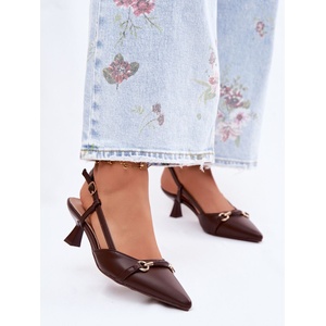 Step in style Дамски сандали с ток модел 227446 Step in style