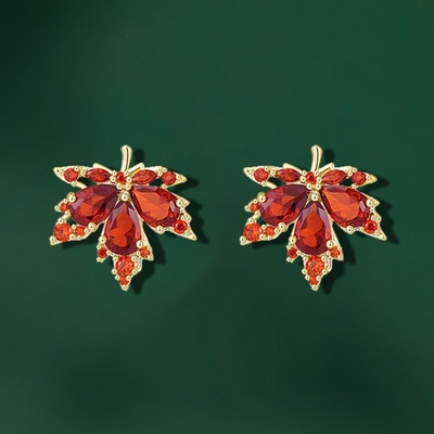 Éternelle Swarovski Elements Podzimní romance E1407-5189 zlatá