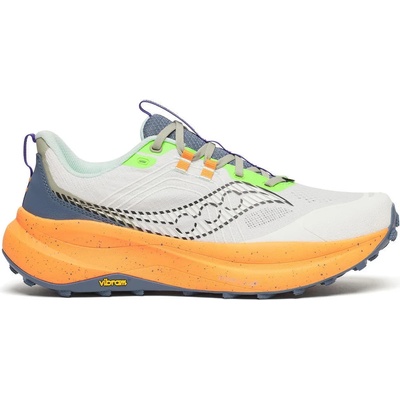Saucony Мъжки маратонки Saucony Xodus Ultra 4 Trail running shoes - White / Tumeric - размер 44, 5 (EU) (023-2335-0518)