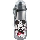 Detské fľaše a učiace hrnčeky NUK Cup fľaša Mickey sivá 450 ml