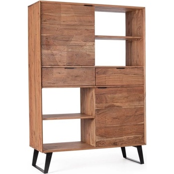 Bizzotto Isar ШКАФ 2 ВРАТИ - 2 ЧЕКМЕДЖЕТА - 2 РАФТА (0747317)