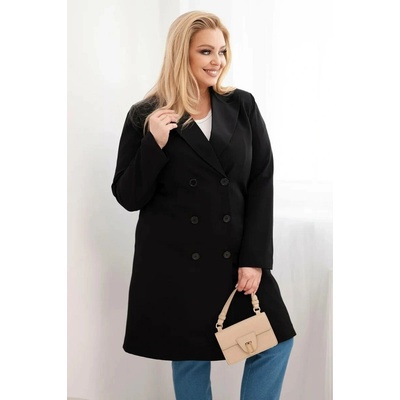 Kesi Plus Size kabát černý