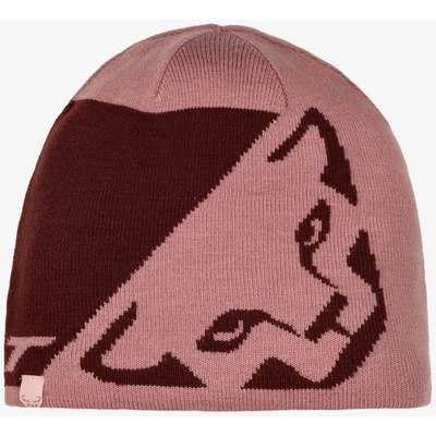 Dynafit Leopard Logo beanie mokarosa