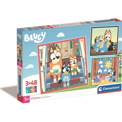 Clementoni Bluey 3x48 dielov