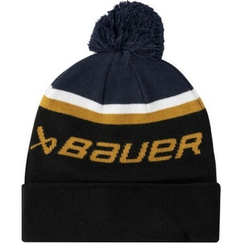 Bauer Kulich Bauer Intarsia Knit Pom YTH Barva NAV 609401 tmavěmodrá