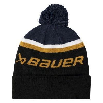Bauer Kulich Bauer Intarsia Knit Pom YTH Barva NAV 609401 tmavěmodrá