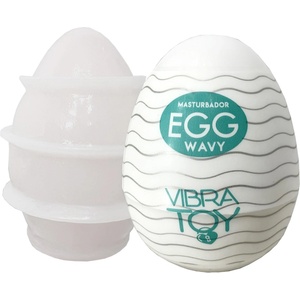 SuperLove Egg Masturbator Wavy
