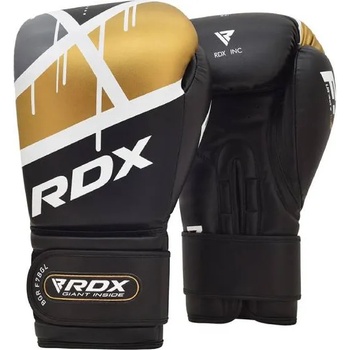 RDX БОКСОВИ РЪКАВИЦИ RDX F7 EGO BLACK GOLDEN - 14 oz