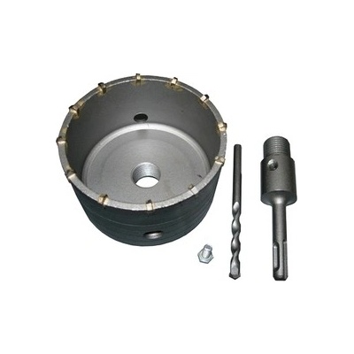 Příklepová vrtací korunka průměr 100mm se stopkou 110mm SDS+