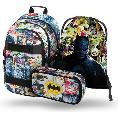 Baagl SET 3 Skate Batman Komiks