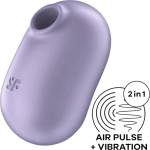 Satisfyer Pro To Go 2 - акумулаторен стимулатор за клитора с въздушни вълни (виолетов)