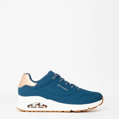 Skechers Дамски маратонки Skechers UNO Stand On Air Trainers Womens - Navy/Wht/Pink