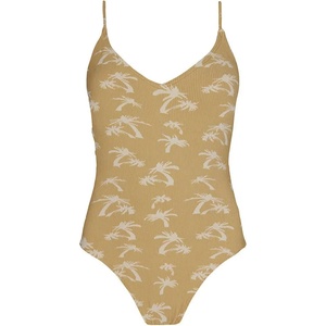 BARTS Бански костюм Barts Aloni Plunge swimsuit - Yellow (Sand)