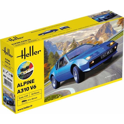 Heller STARTER KIT Alpine A310 1:43