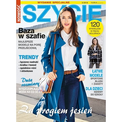 Časopis Šitie 3/2018 PL špeciálne vydanie