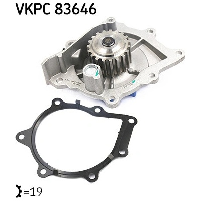Vodní čerpadlo, chlazení motoru SKF VKPC 83646 (VKPC83646) – Hledejceny.cz