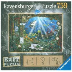 Ravensburger Verlag Ravensburger EXIT Puzzle 19953 Im U- Boot 759 Teile