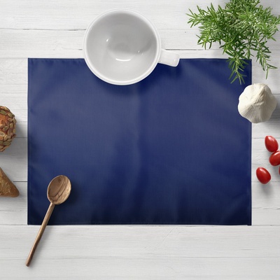Biante satén prostírání polyesterový Satén LUX-039 Námořnická modrá 30x40 cm