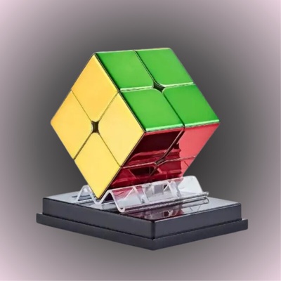 Speedcube CYCLONE BOYS Magnetic 2x2 56mm Metallic