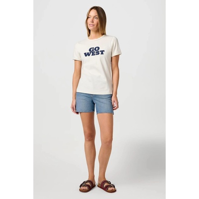 Wrangler dámske kraťasy Wrangler® Cowboy short 5 Inch 112362838 Denim