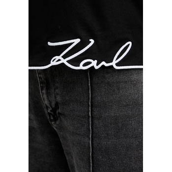 Karl Lagerfeld Памучна тениска Karl Lagerfeld (B1W17031)