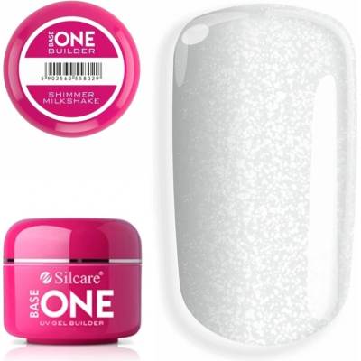 Silcare UV stavební gel na nehty Base Milkshake 50 g