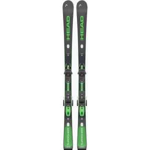 HEAD Ски за спускане със ски автомати HEAD Supershape e-Magnum SW BB-PR + Protector Evo PR 13 GW black/green
