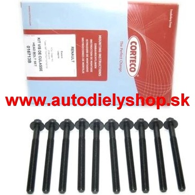 Nissan X TRAIL 9/2007-2010 sada skrutiek hlavy valcov