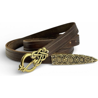 Drakkaria opasek VIKINGSKÝ mosazná povrchová úprava P6804
