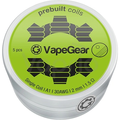 VapeGear předmotané spirálky Single coil A1 1.5ohm