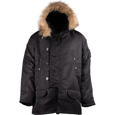 Mil-Tec Американско пилотско яке N-3B BASIC, черно (10181202)