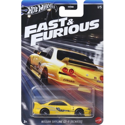 Mattel Hot Wheels Fast & Furious Nissan Skyline GTR