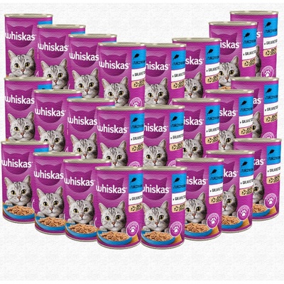 Whiskas Tuniak v želé 24 x 400 g