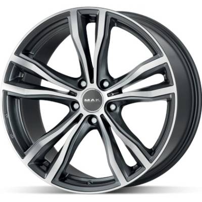 MAK X-Mode 9,5x21 5x112 ET37 gunmetal mirror