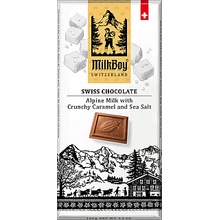 MILKBOY SWISS Crunchy Caramel & Sea Salt 100 g