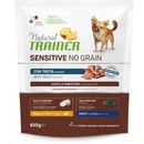 Trainer Natural Sensitive Dog NO GRAIN mini pstruh 0,8 kg