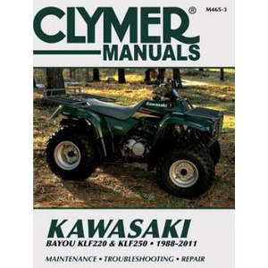 Kawasaki Bayou Klf220 & Klf250 ATV Repair Manual | Editors of Clymer Manuals (ISBN: 9781620922286)
