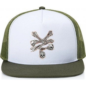 ZOO YORK Bones Trucker Cap Olive GREEN